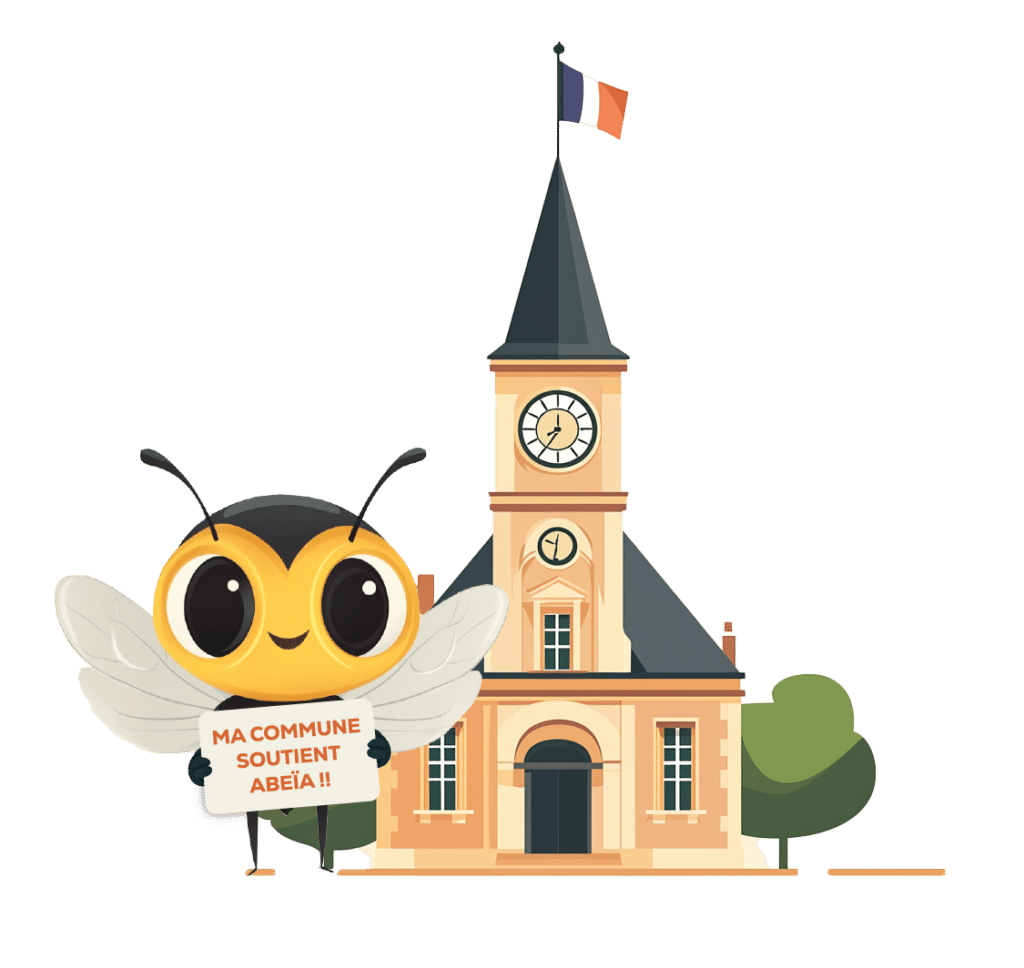 mascotte pancarte collectivité